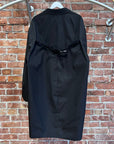 RICK OWENS JUMBO JMF LONG COAT 'BLACK'