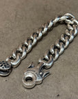 GOOD ART MODEL 10-A CUBAN LINK BRACELET ’SILVER’