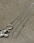 CHROME HEARTS BS FLEUR NECKLACE ‘SILVER’