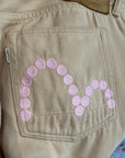 EVISU FAIRWAY SAKURA DENIM 'SAND'