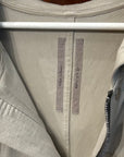 RICK OWENS SS23 EDFU WINDBREAKER ZIP HOODIE ‘PEARL’