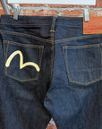 EVISU LOT 2000 SINGLE GULL DENIM 'INDIGO/IVORY'