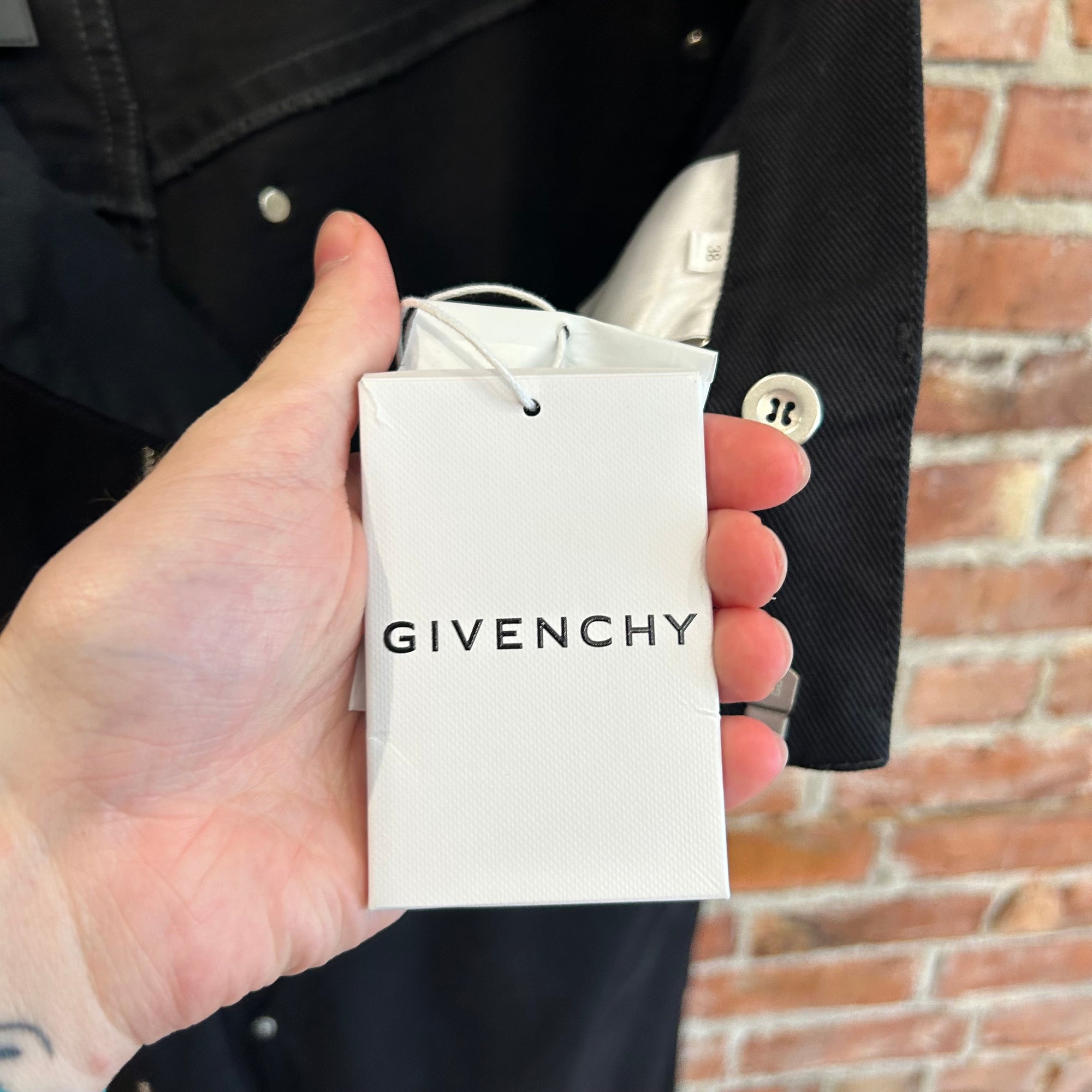 GIVENCHY SS25 CONVERTIBLE DOUBLE KNEE PANTS ‘BLACK’