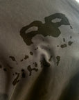 BALENCIAGA SS23 GRAFFITI INK SPLASH HOODIE ‘DIRTY BLUE’