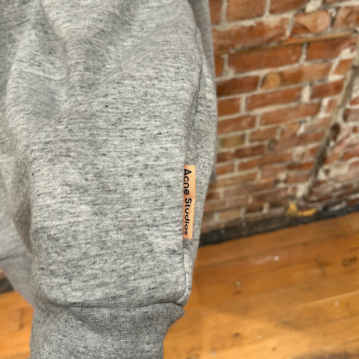 ACNE STUDIOS INCOGNITO PULLOVER HOODIE ‘GREY’
