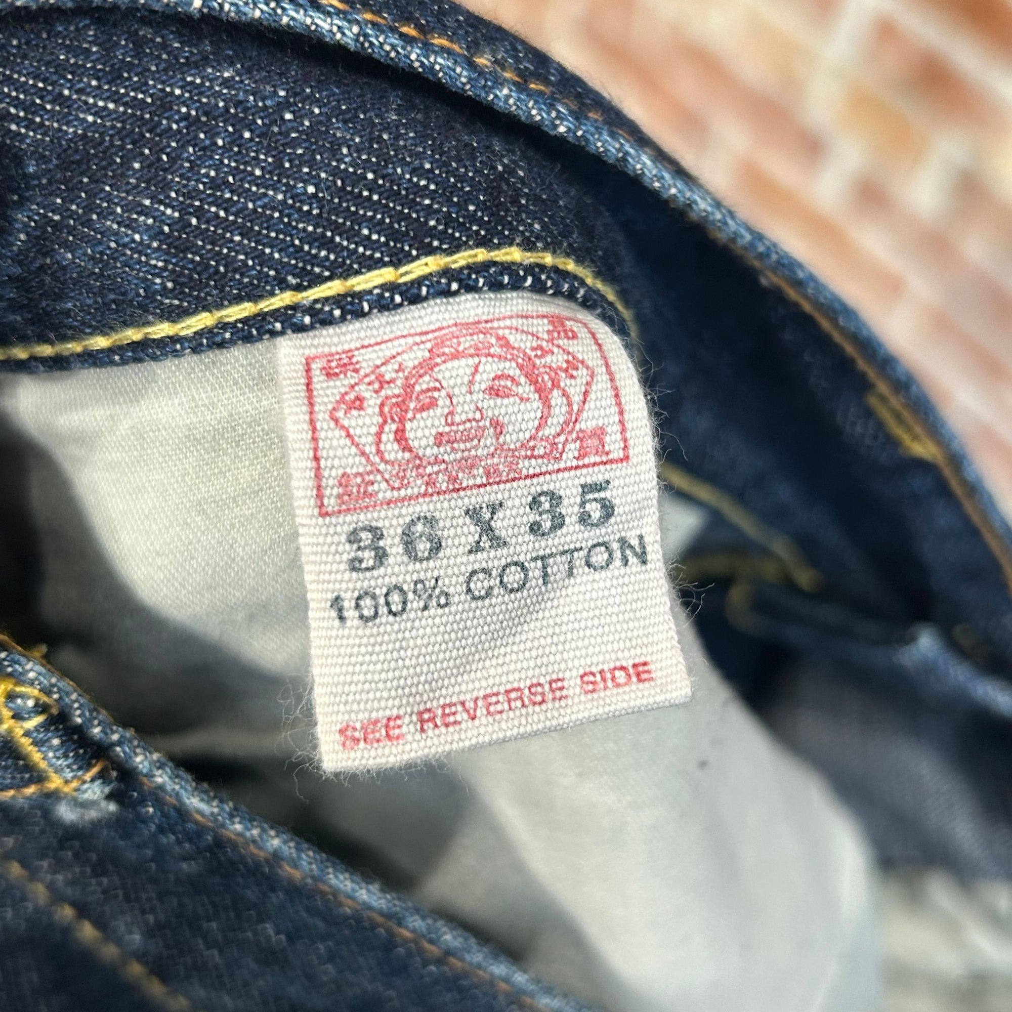 EVISU DAICOCK MULTICARGO DENIM 'INDIGO'
