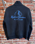 HYSTERIC GLAMOUR VIP CLUB ZIP UP JACKET ‘BLACK/BLUE’