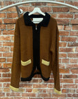 ANDERSON BELL CARDIGAN JACKET ‘BROWN’