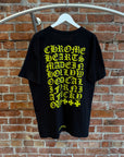 CHROME HEARTS NEON EYECHART TEE ‘BLACK’