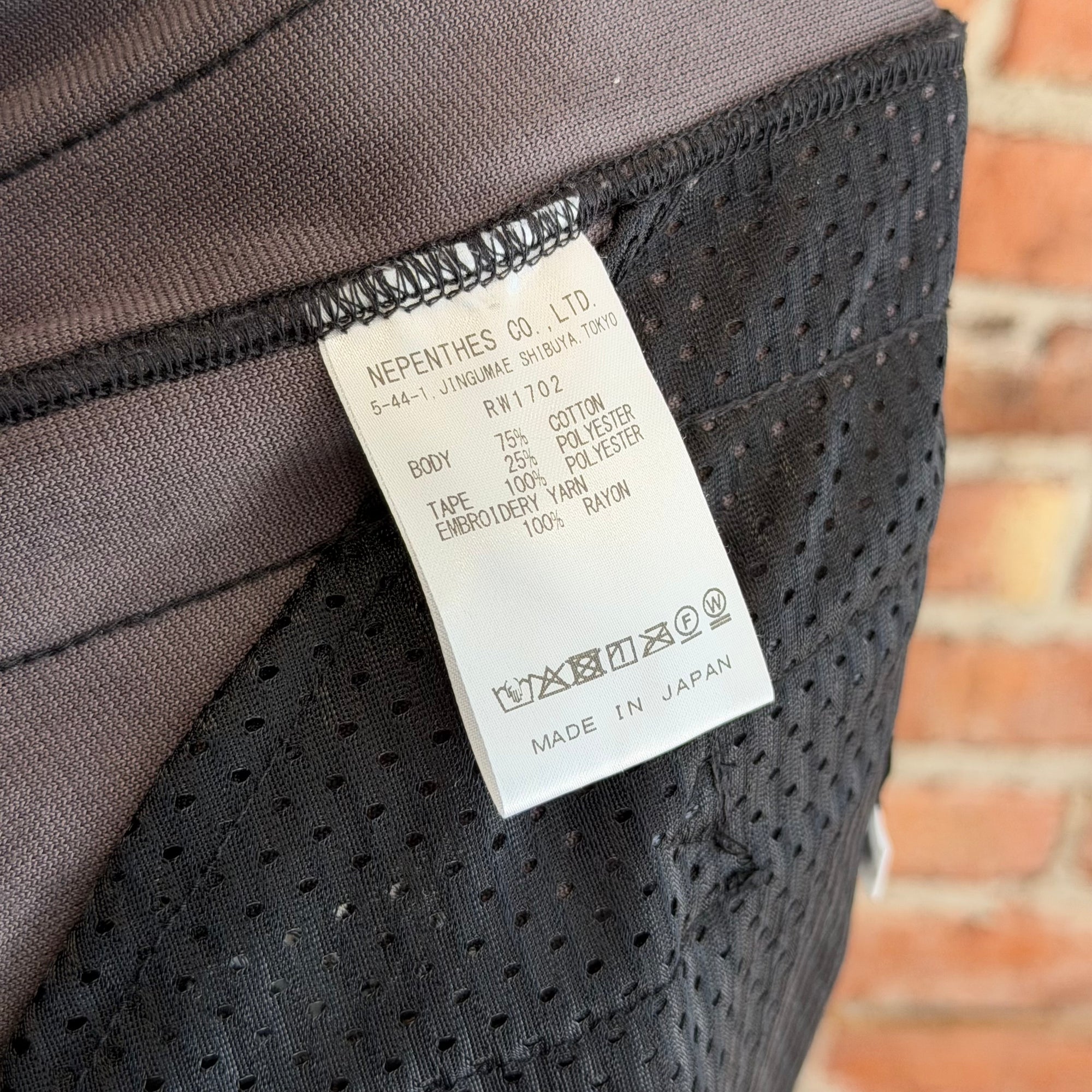 NEEDLES HD TRACK PANTS ‘DARK GRAY/COPPER’