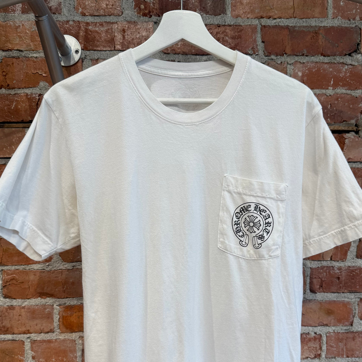 CHROME HEARTS MIAMI EXCLUSIVE HORSESHOE TEE ‘WHITE’