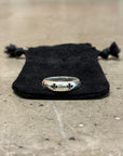 CHROME HEARTS NEGATIVE PLUS BAND RING ‘SILVER’