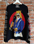 SUPREME FW22 YOHIJI YAMAMOTO TEKKEN SWEATER ‘MULTI’