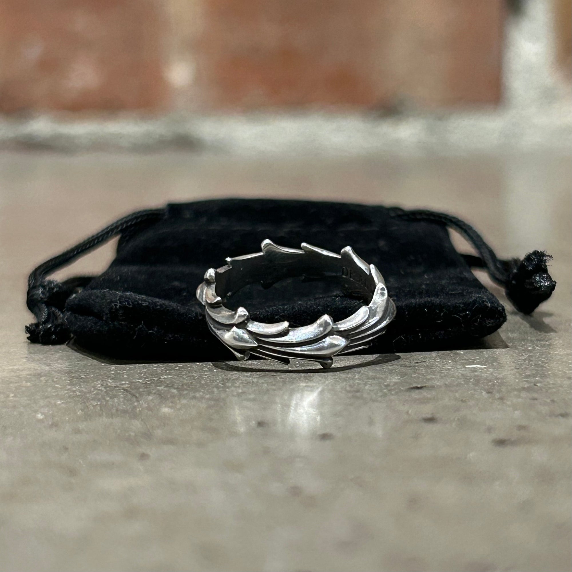 DEAL DESIGN LEGATO FLARE RING 'SILVER'