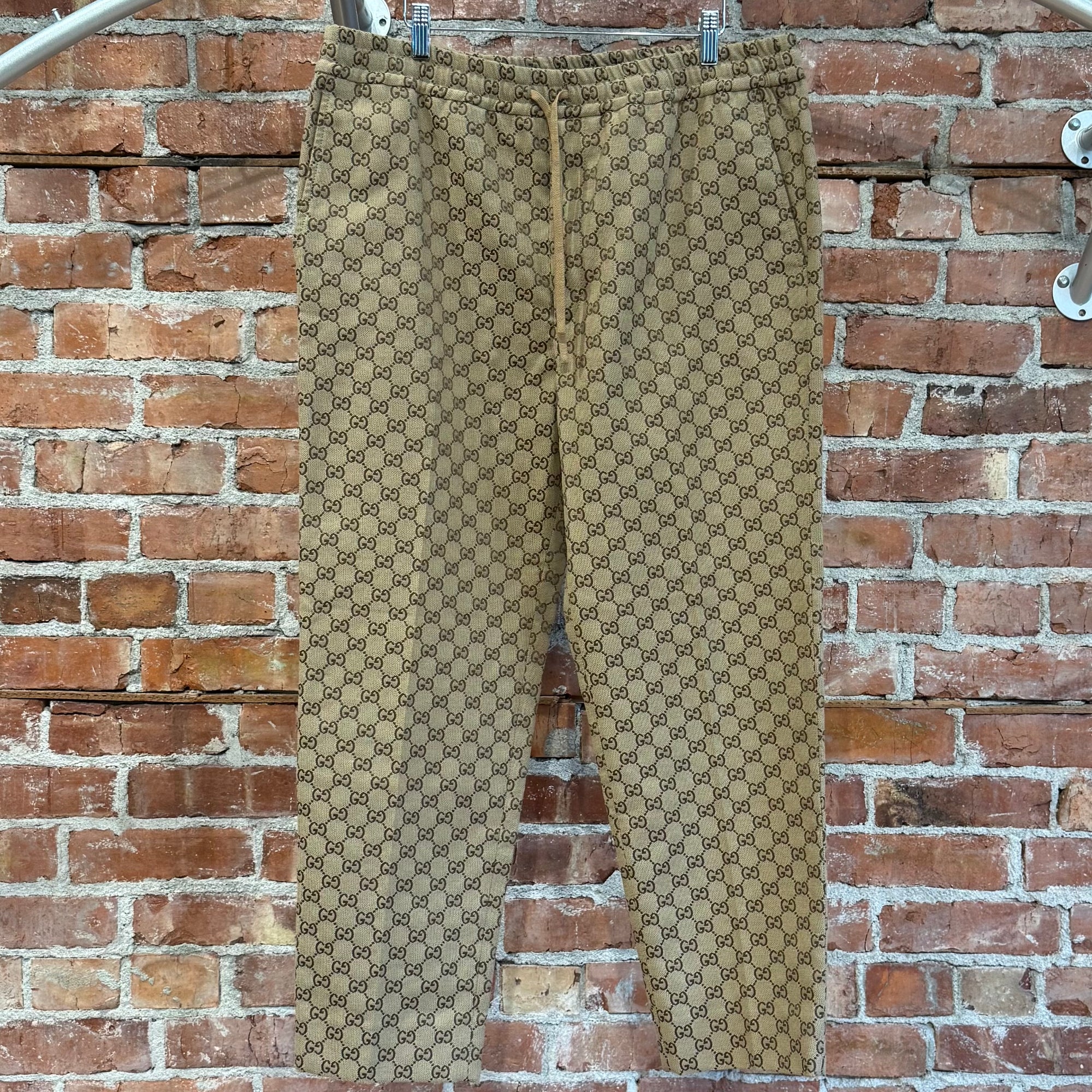 GUCCI MONOGRAM GG LOUNGE PANTS ‘SAND’