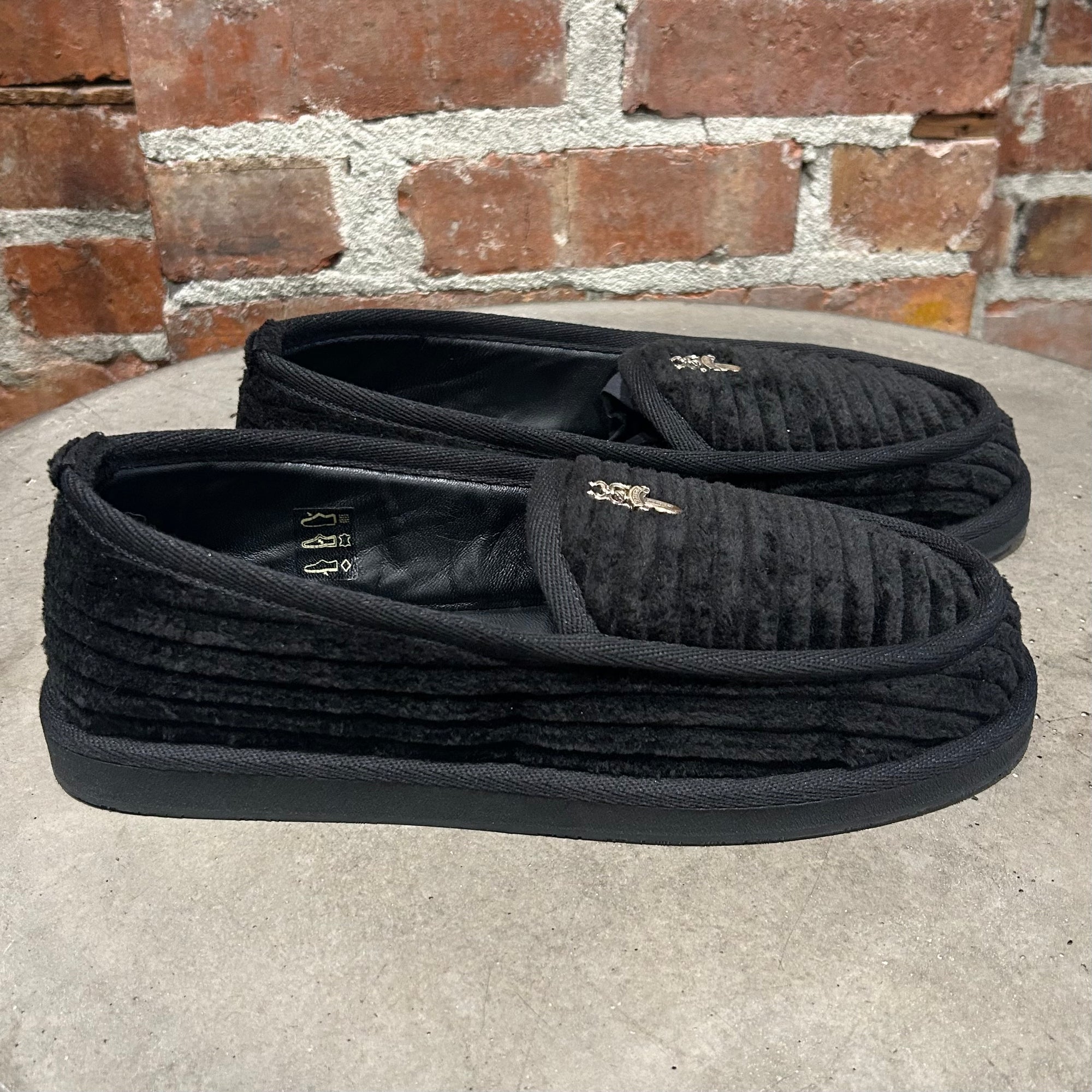 CHROME HEARTS DAGGER LOAFERS ‘BLACK’