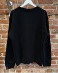 RAF SIMONS FW22 PARABLE CREWNECK ‘BLACK’