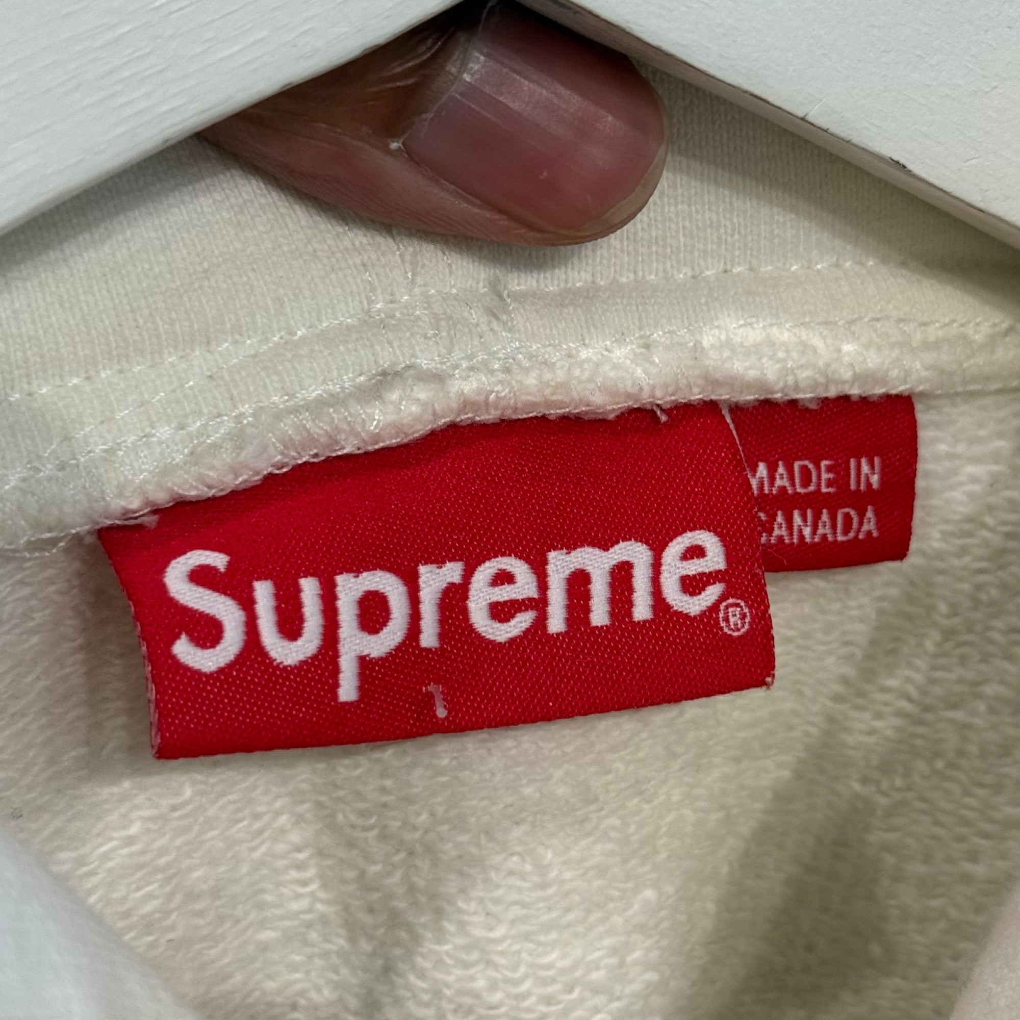 SUPREME FW13 INTERNATIONAL FLAGS HOODIE ‘WHITE’