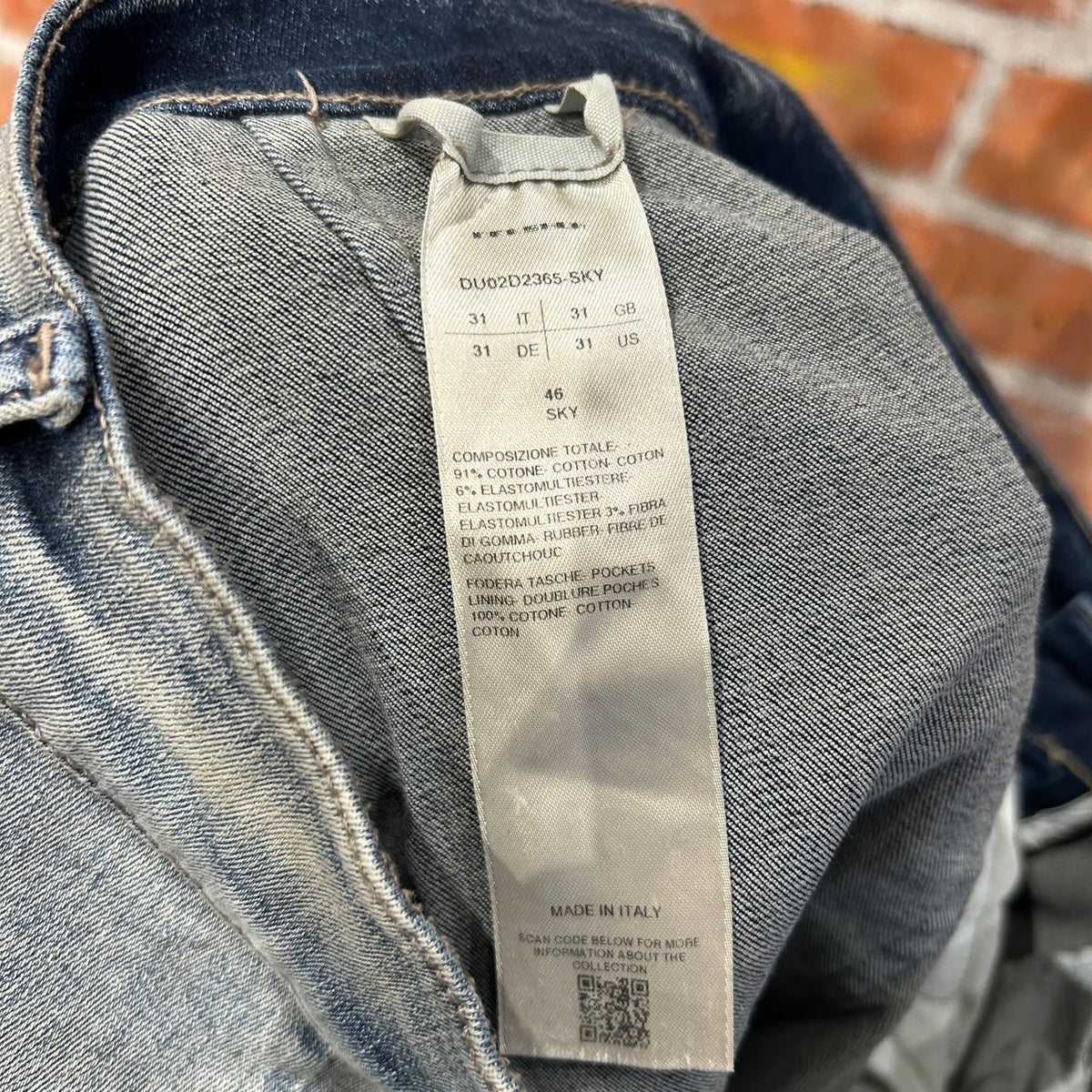RICK OWENS FW24 PORTERVILLE DRKSHDW BOLAN BOOTCUT JEANS ‘SKY’