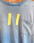 PALY HOLLYWOOD SS26 BRUCE POCKET TEE ‘LIGHT BLUE’