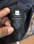 BALENCIAGA FW18 PRIDE FLAG OVERSIZED QUARTER ZIP ‘NAVY’