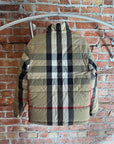 BURBERRY REVERSIBLE CHECK PUFFER JACKET ‘BLACK/PLAID’