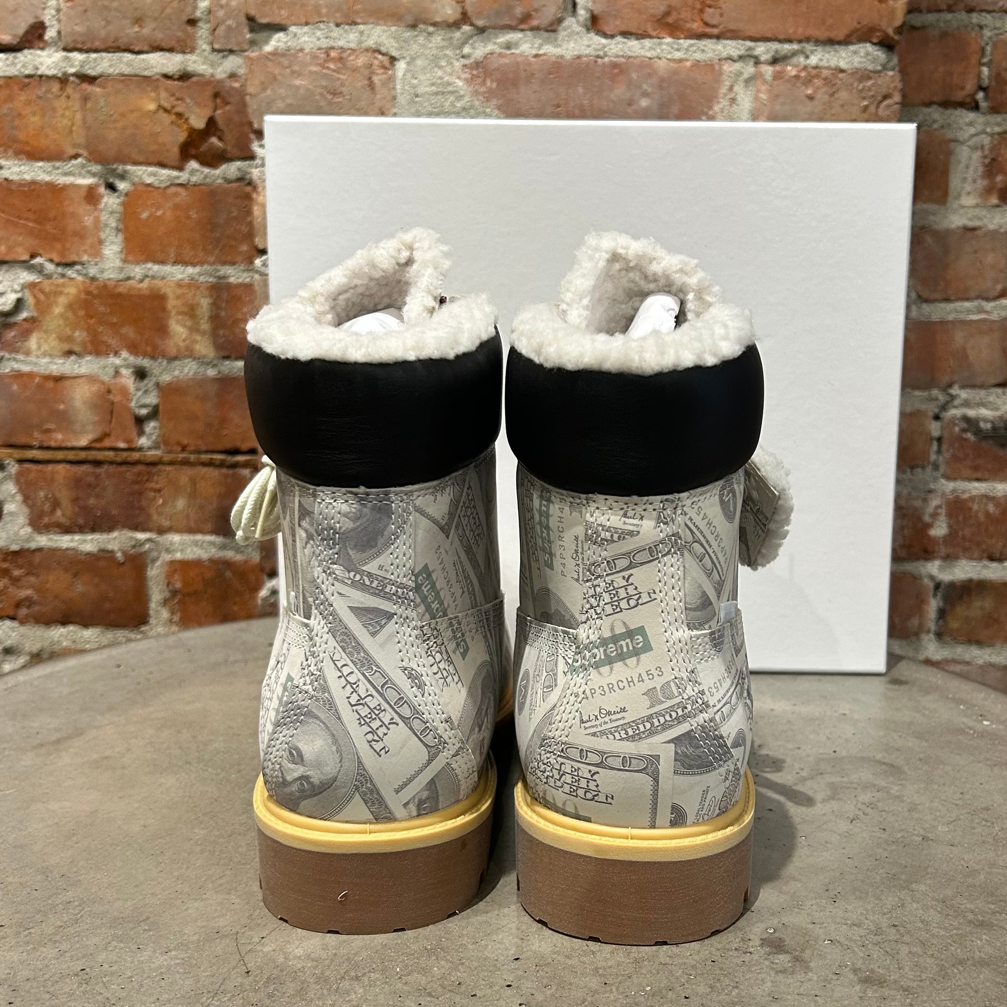 SUPREME X MARGIELA SS26 TIMBERLAND MONEY BOOT ‘MULTI’