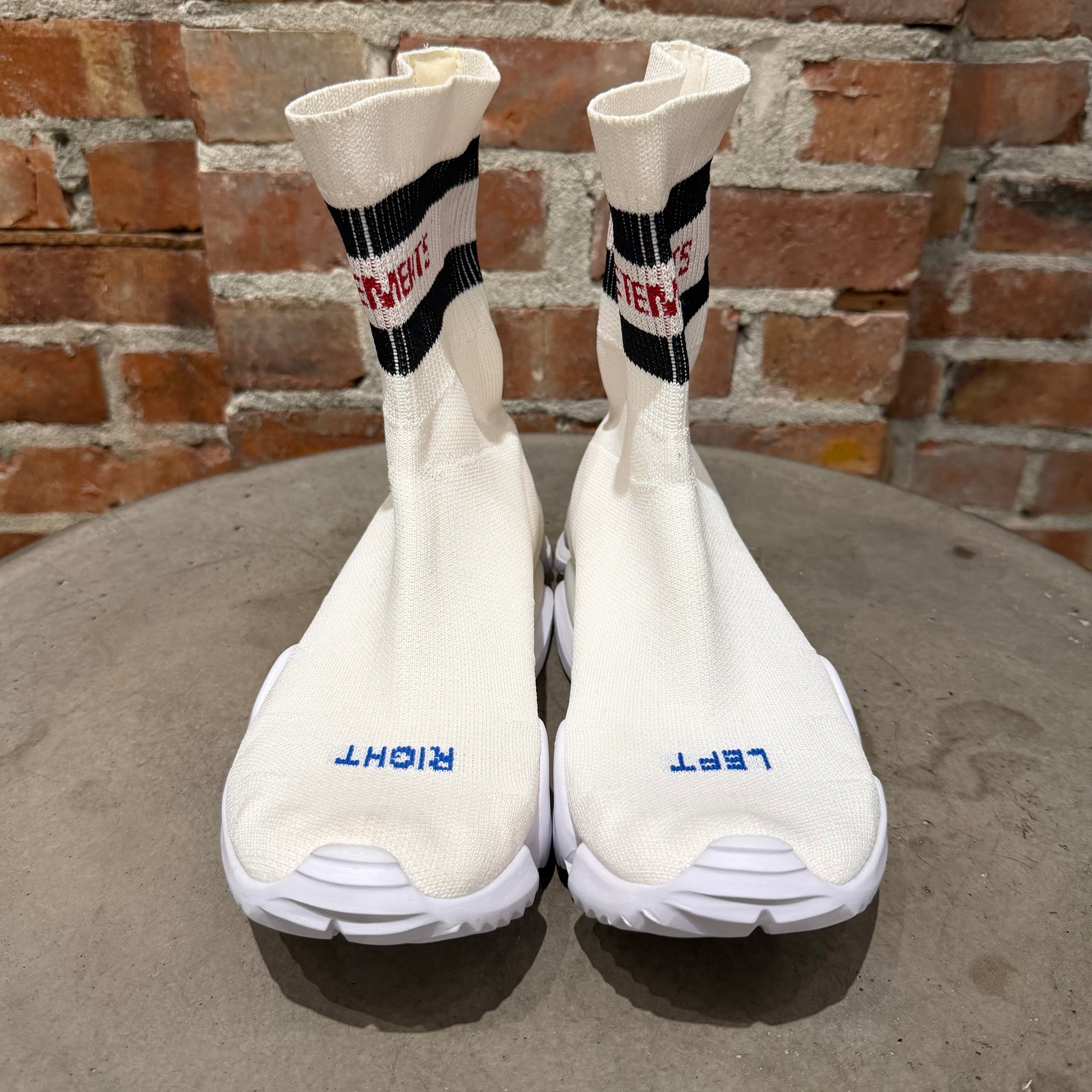 VETEMENTS X REEBOK SOCK RUNNER ‘WHITE’