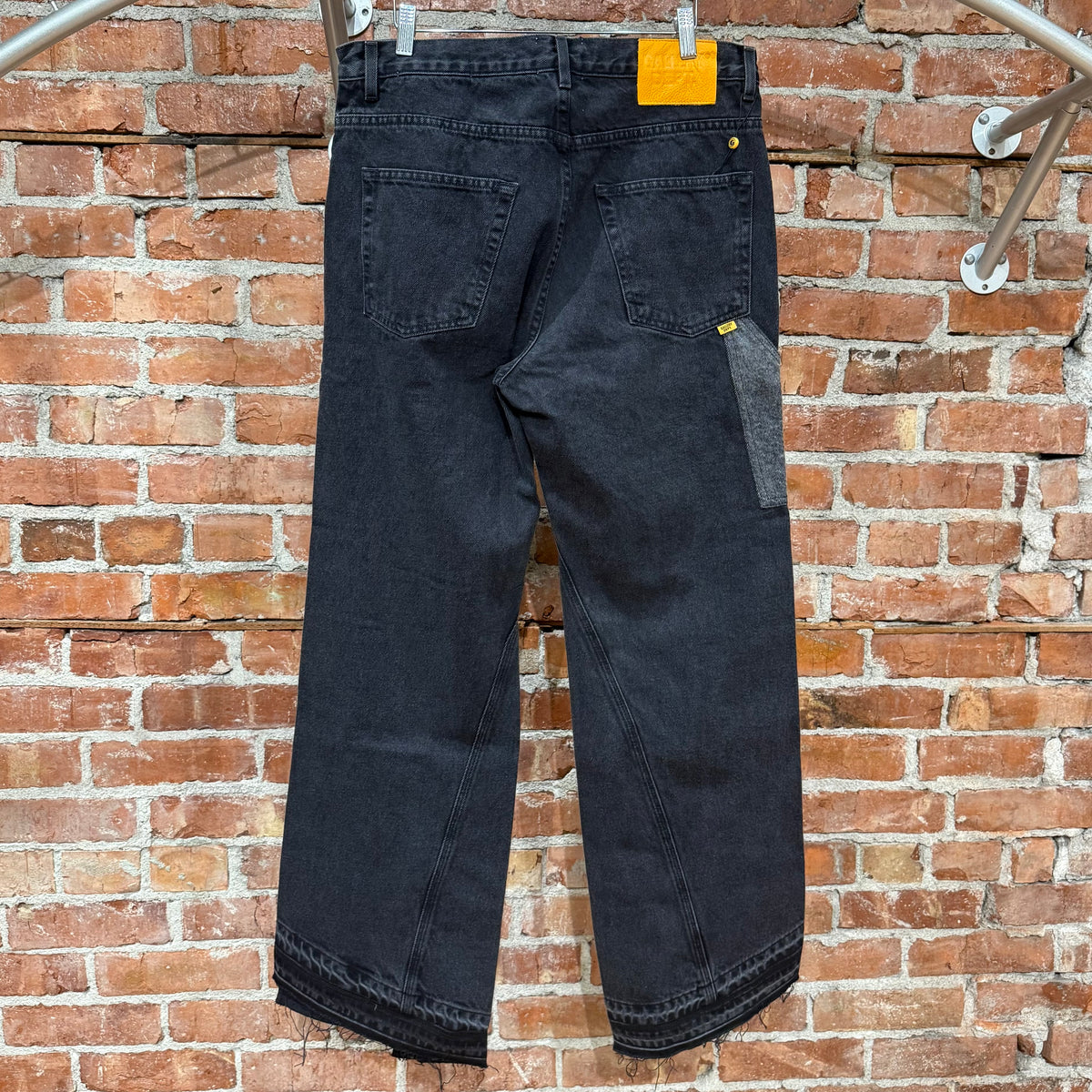 GALLERY DEPT. TWISTED WIDE LEG DENIM ‘BLACK’