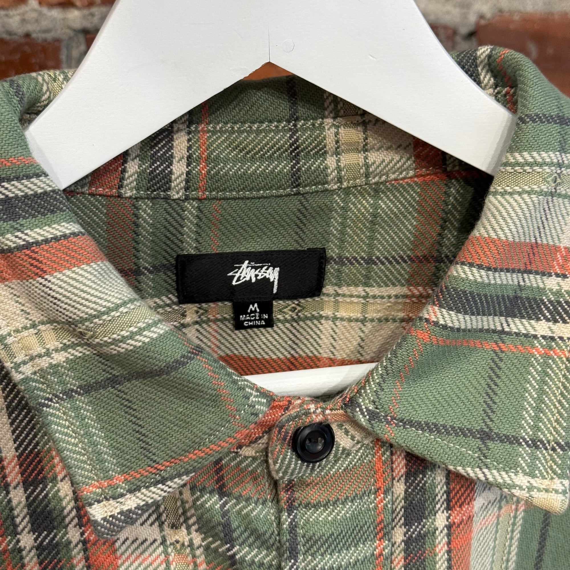 STUSSY LUMBER FLANNEL ‘GREEN’