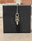 CHROME HEARTS ZIPPER DAGGER NECKLACE ‘SILVER’