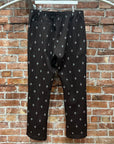 NEEDLES CLASSIC STRAIGHT PATTERN TRACK PANTS ‘BROWN’