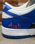 CHROME HEARTS MATTY BOY NIKE DUNK LOW SNEAKERS ‘WHITE/BLUE’