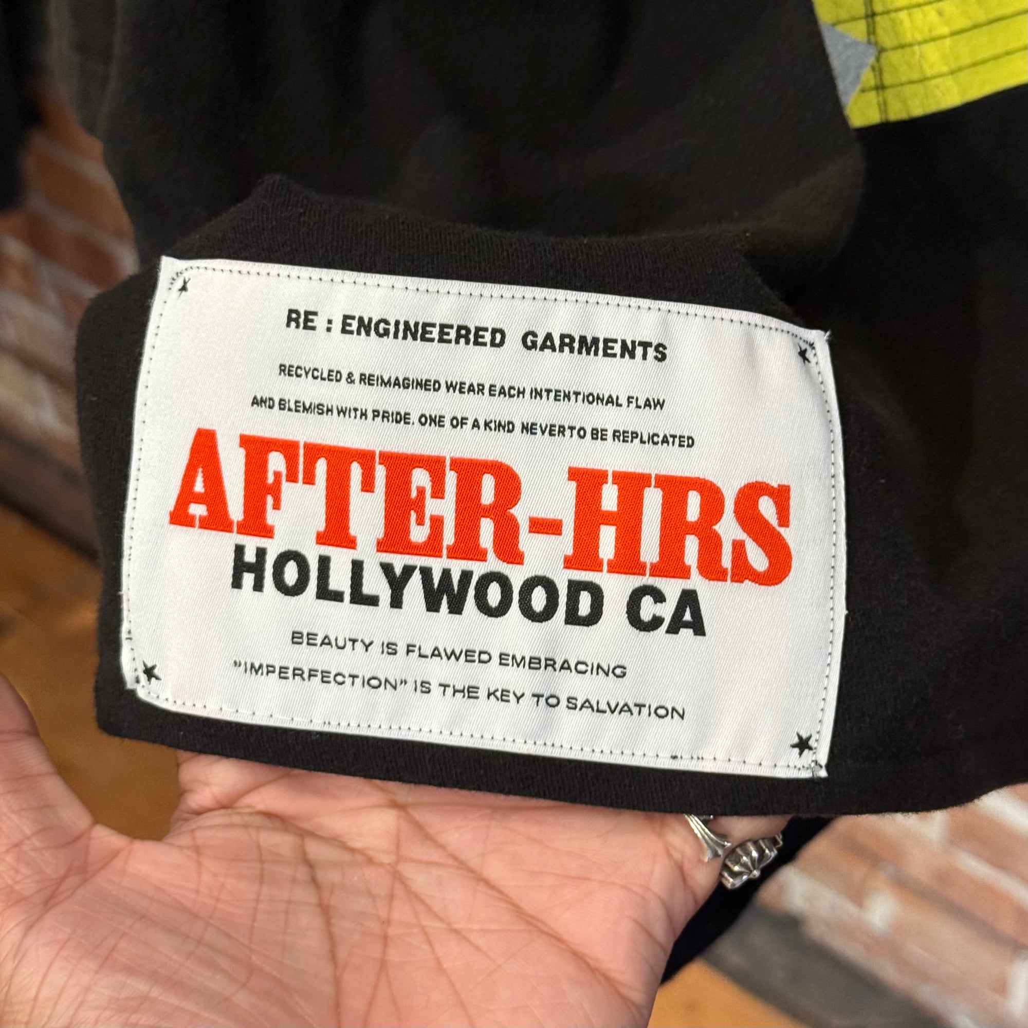 AFTER-HRS PEARL JAM ALIVE TOUR LAYERED TEE ‘BLACK’