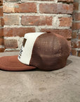 HYSTERIC GLAMOUR MARLBORO TRUCKER ‘WHITE/BROWN’
