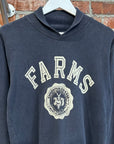 KAPITAL FARMS CREST SWEATSHIRT ‘NAVY’