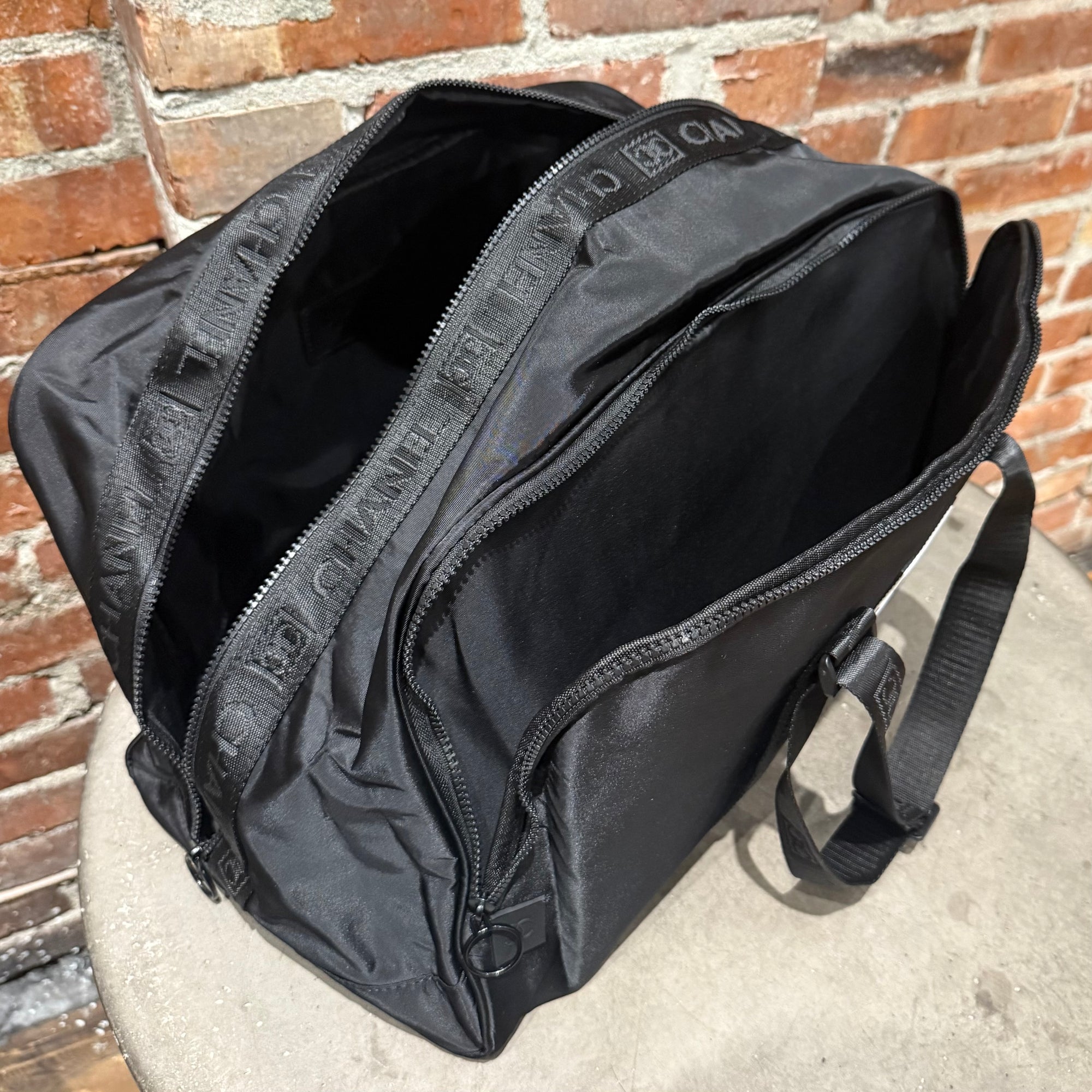 CHANEL SPORTS LINE BOSTON DUFFEL BAG ‘BLACK’