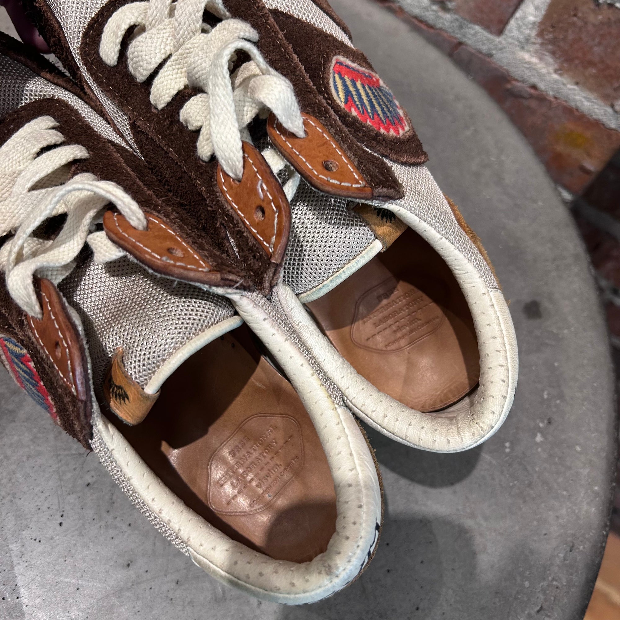 VISVIM ROLAND JOGGERS SNEAKERS ‘BROWN’