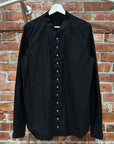 RICK OWENS FOGACHINE SS 22 STROBE JUMBO OUTERSHIRT  ‘BLACK’
