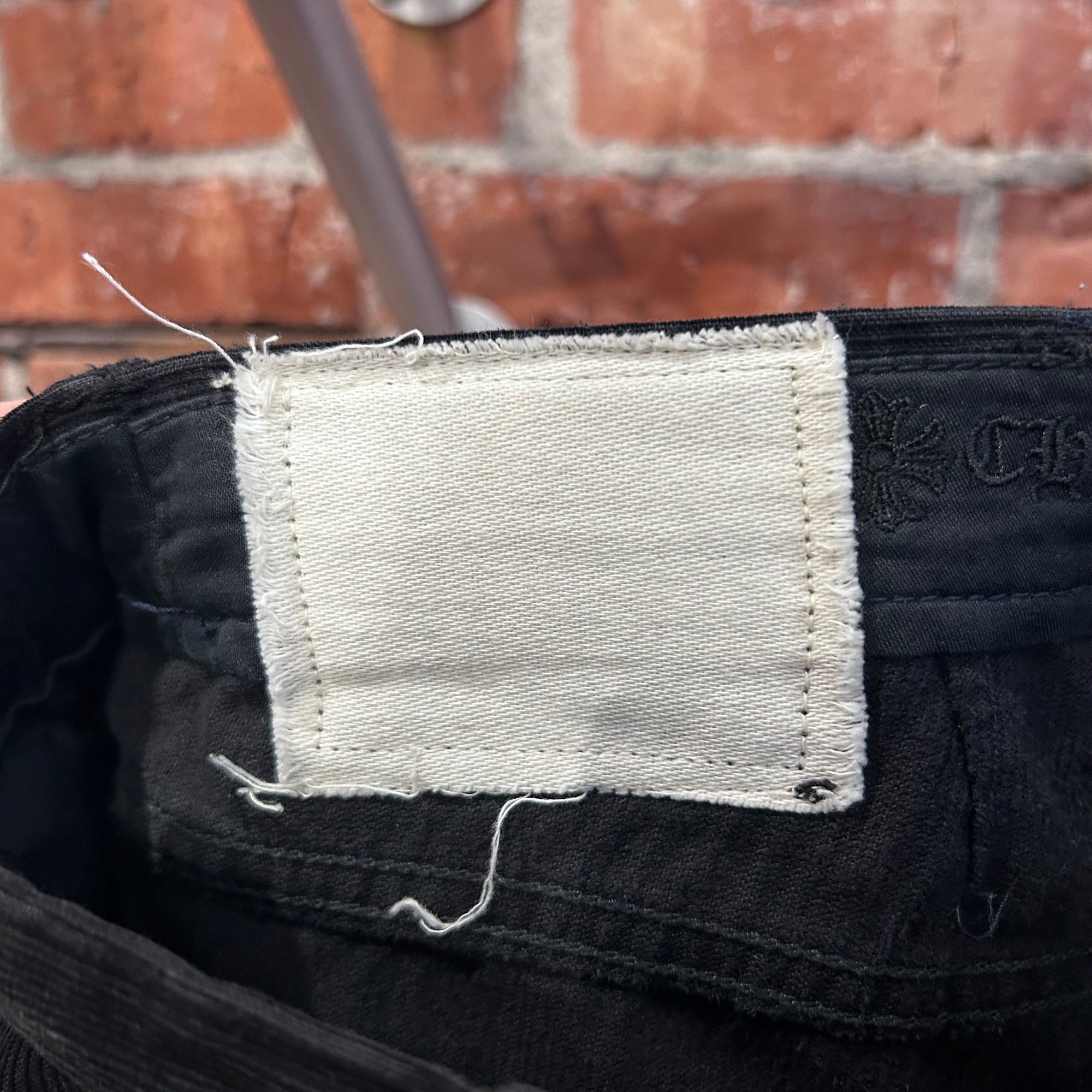 CHROME HEARTS x GALLERY DEPT. CORDUROY FLARE PANTS ‘BLACK’