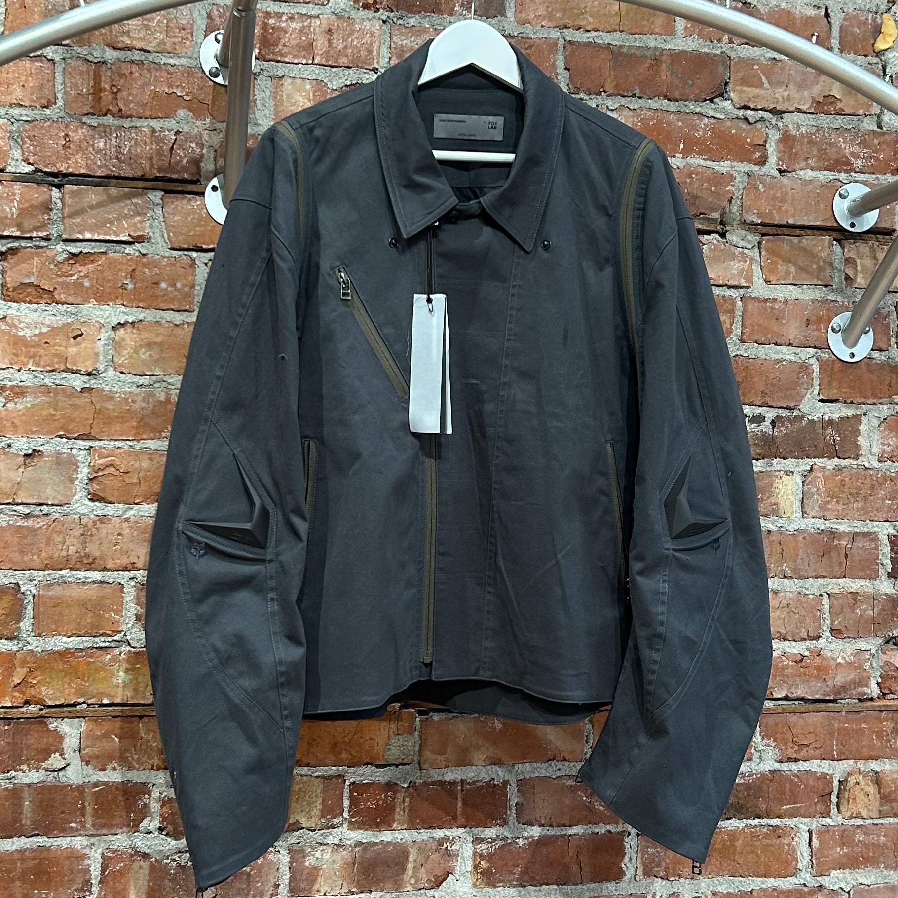 KIKO KOSTADINOV X FOX LAB SS25 RACING JACKET ‘SLATE’
