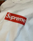 SUPREME X MARGIELA MM6 SS24 BOX LOGO TEE ‘WHITE/RED’
