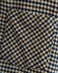 UNDERCOVER SS18 HOUNDSTOOTH DISTRESSED FLANNEL ‘MULTI’