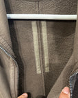 RICK OWENS FW24 PORTERVILLE DRKSDHW GIMP HOODIE ‘DUST’