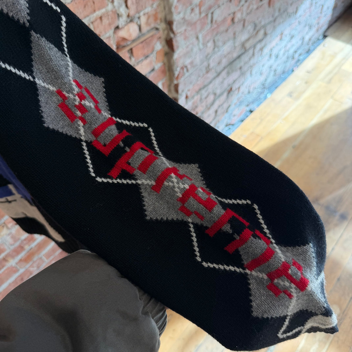 SUPREME FW22 YOHIJI YAMAMOTO TEKKEN SWEATER ‘MULTI’