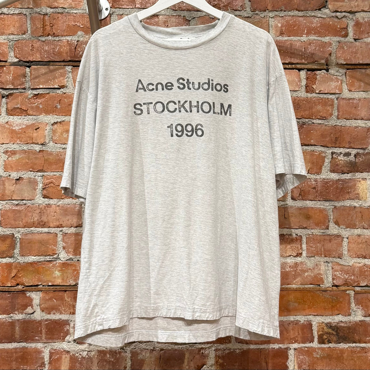 ACNE STUDIOS 1996 STOCKHOLM TEE ‘GRAY’