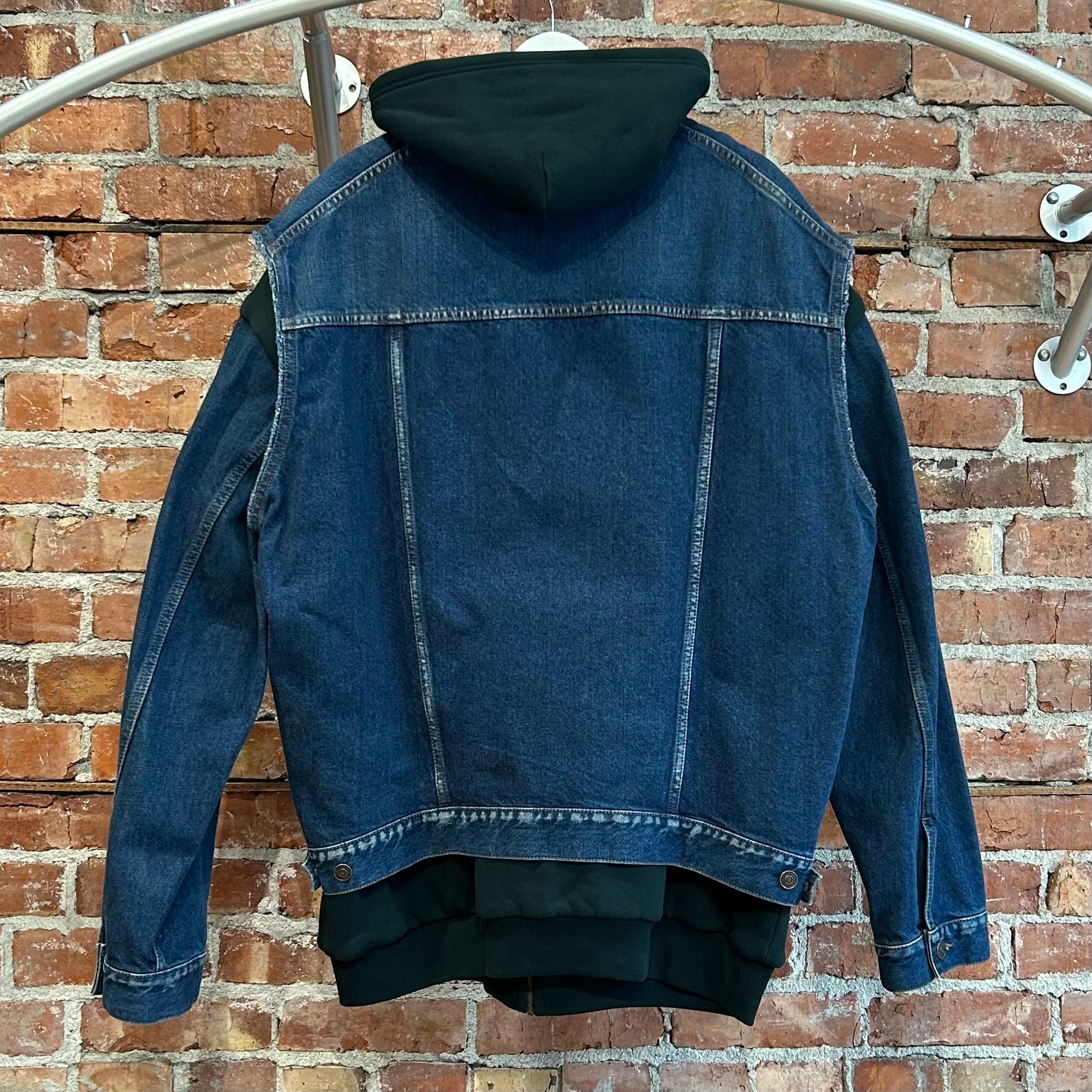 BALENCIAGA FW18 TWINSET DENIM JACKET ‘MULTI’
