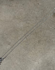 CHROME HEARTS BS FLEUR CHARM PENDANT NECKLACE ‘SILVER’