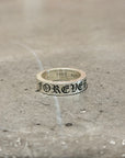 CHROME HEARTS 6MM FOREVER SPACER RING ‘SILVER’