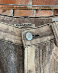 OUR LEGACY TROMPE PRINT THIRD CUT DIGITAL DENIM ‘CREAM/INK’